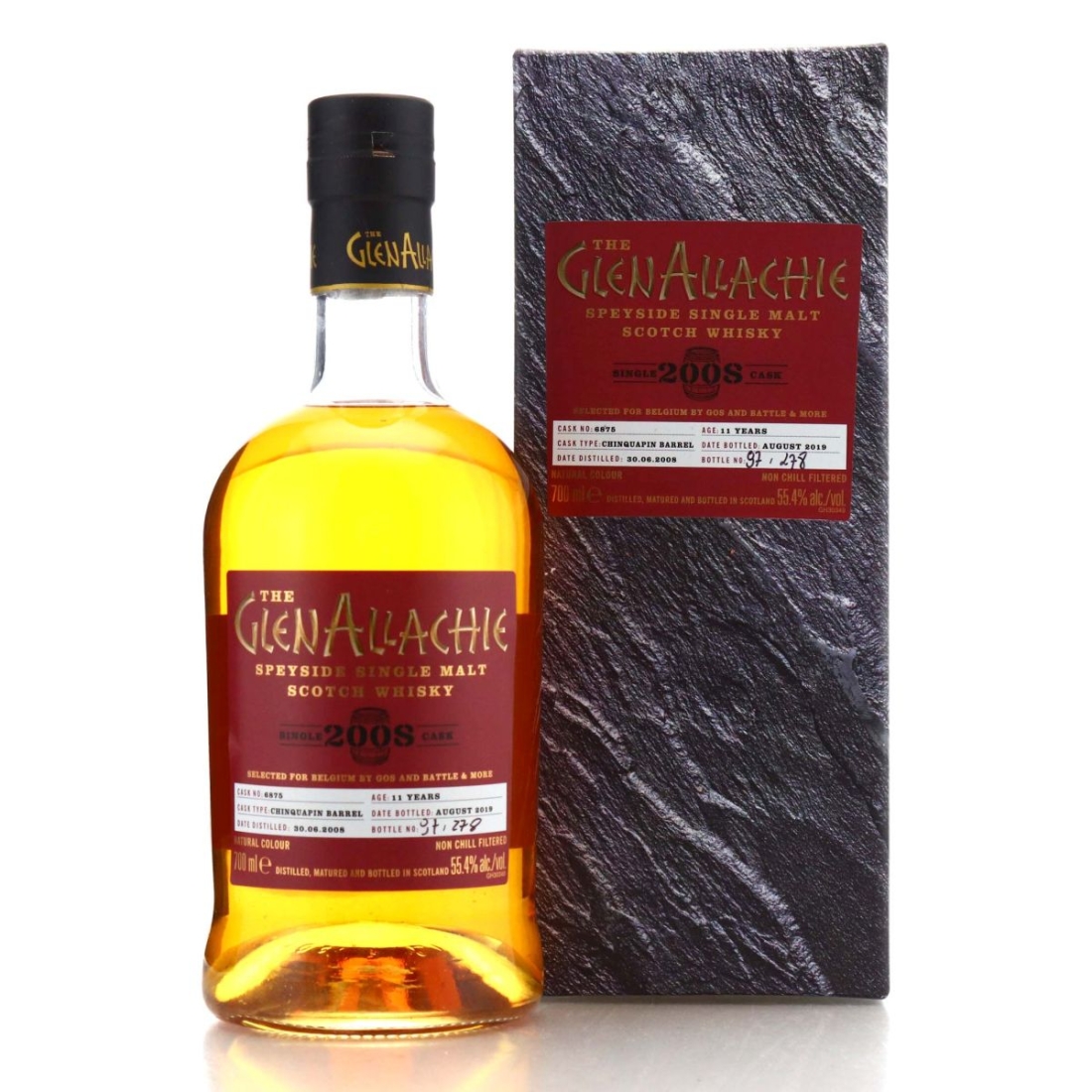 Glenallachie 2008 11 Year Old Cask #6875 / Chinquapin
