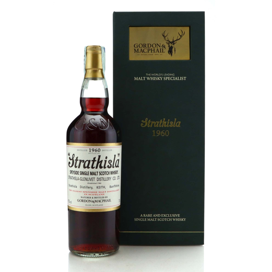 Strathisla 1960 Gordon and MacPhail bottled 2012