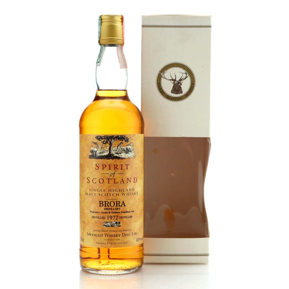 Brora 1972 Gordon and MacPhail Spirit of Scotland