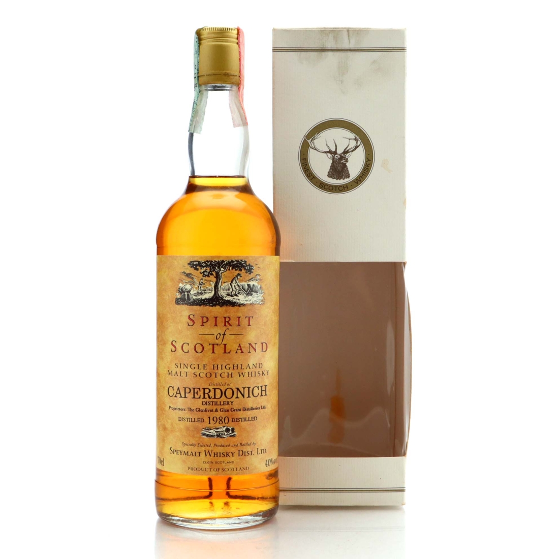 Caperdonich 1980 Gordon and MacPhail Spirit of Scotland