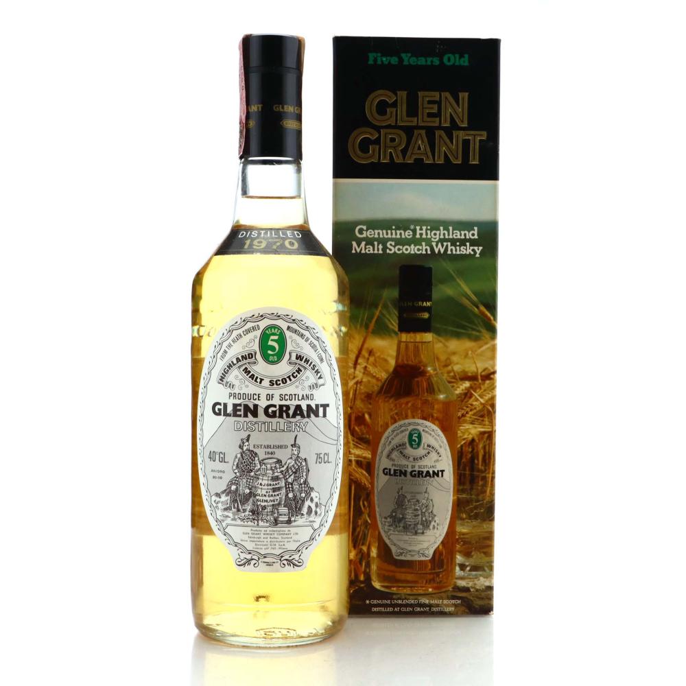 Glen Grant 1970 5 Year Old / Giovinetti Import