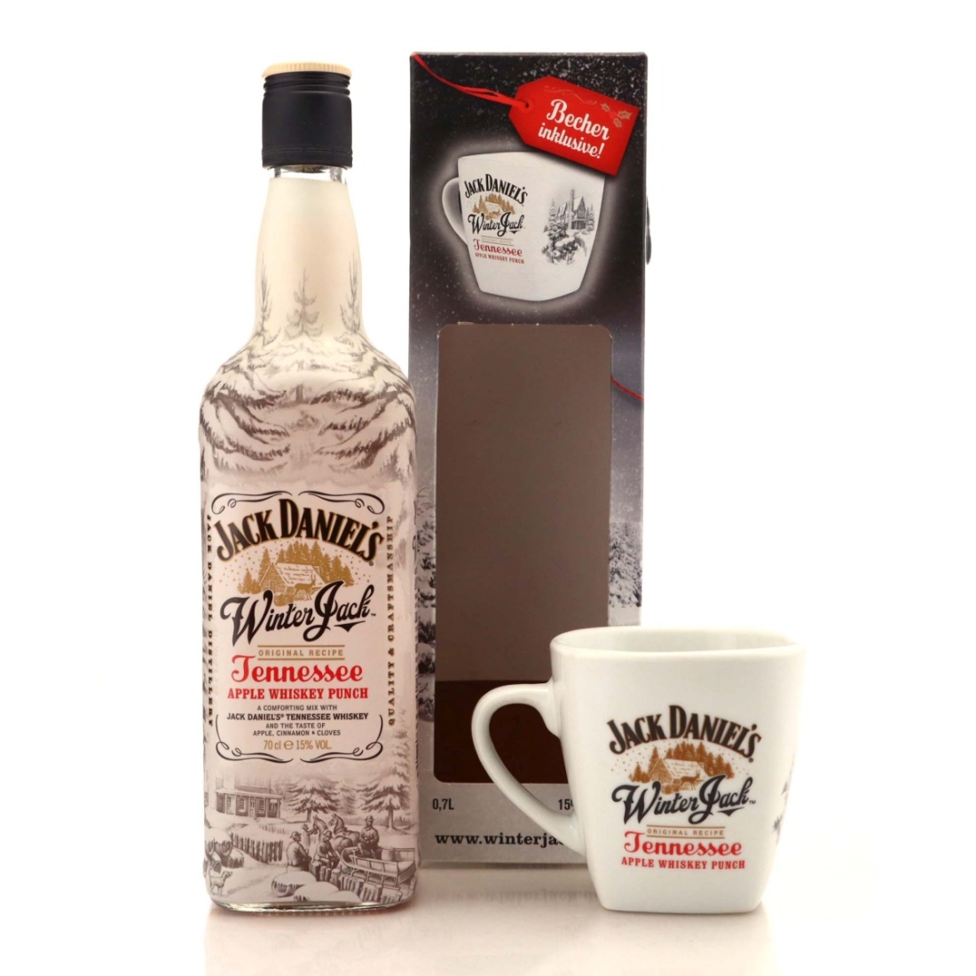 Jack Daniel's Winter Jack Tennessee Apple Whiskey Punch 70cl