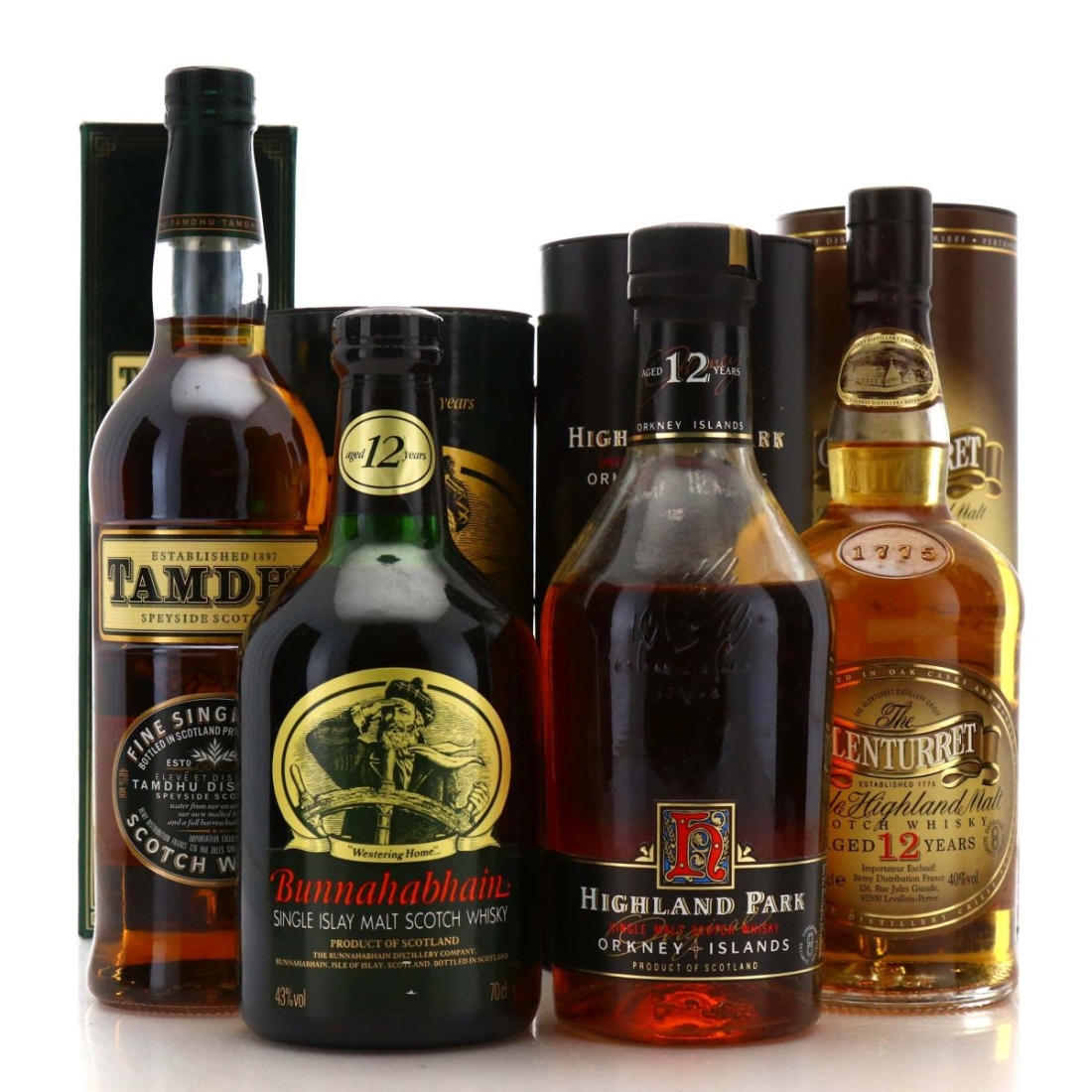 Scotland's Malt Whisky Regions / 4x70cl