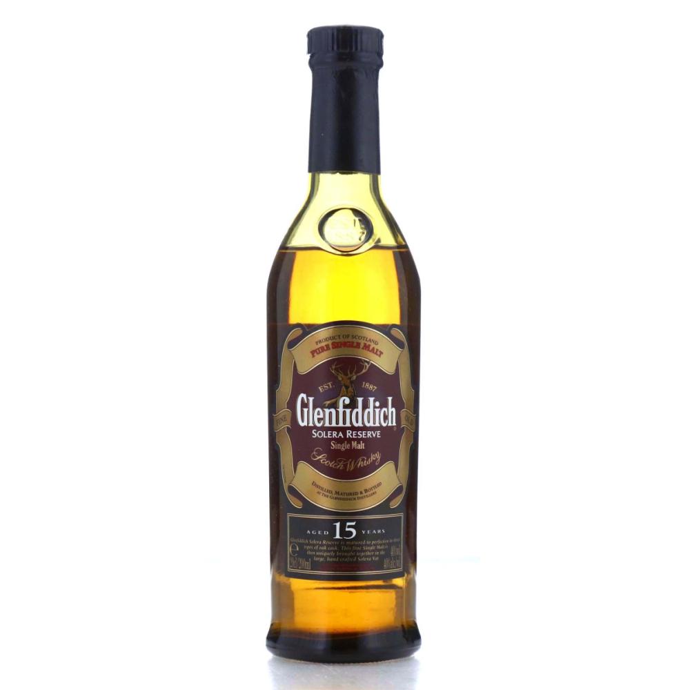 Glenfiddich 15 Year Old Solera Reserve 20cl pre-2007