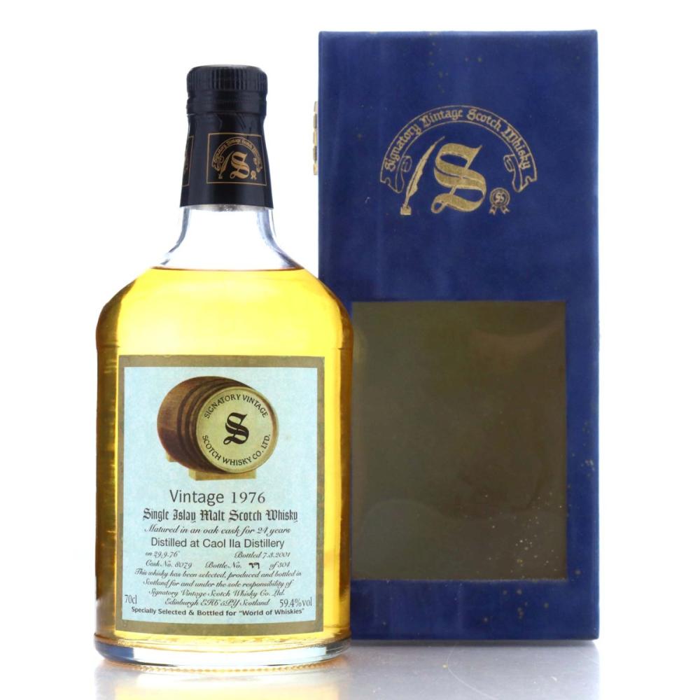 Caol Ila 1976 Signatory Vintage 24 Year Old
