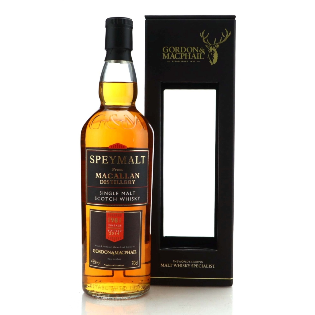 Macallan 1981 Gordon and MacPhail Speymalt bottled 2014