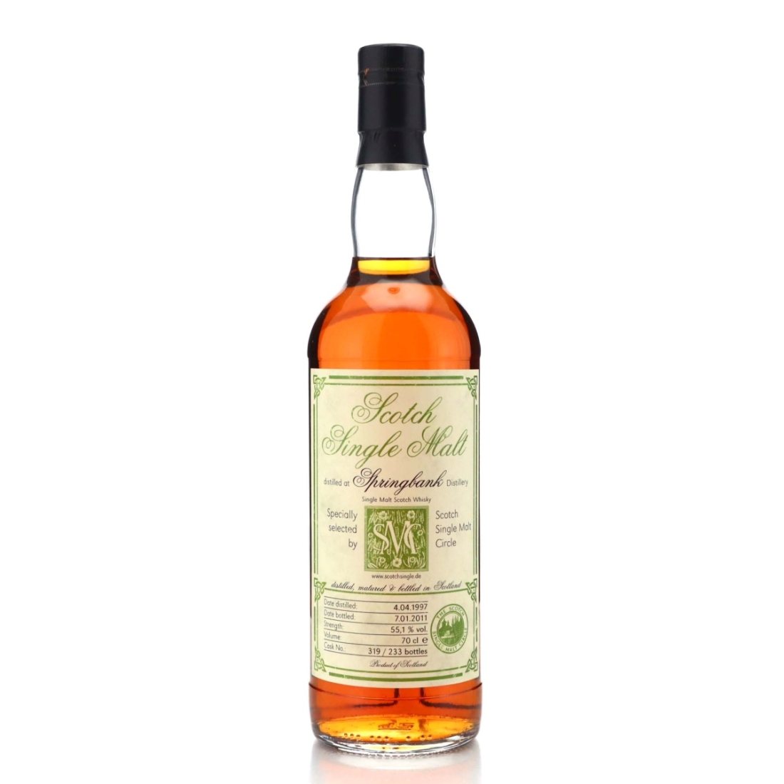 Springbank 1997 Scotch Single Malt Circle