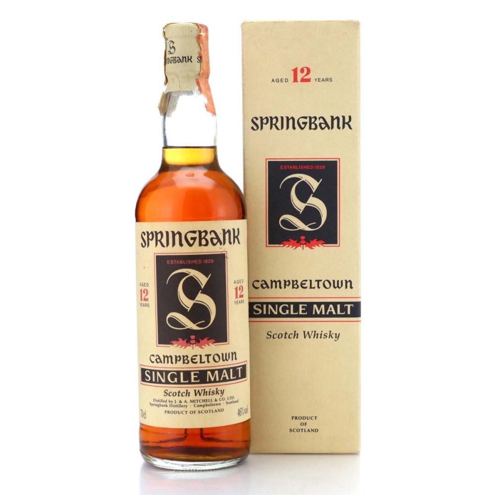 Springbank 12 Year Old Red Thistle 1990s / Velier Import