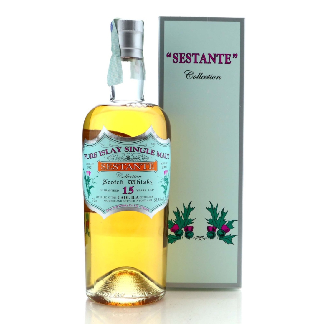 Caol Ila 1991 Silver Seal 15 Year Old 'Sestante' Collection / Japan