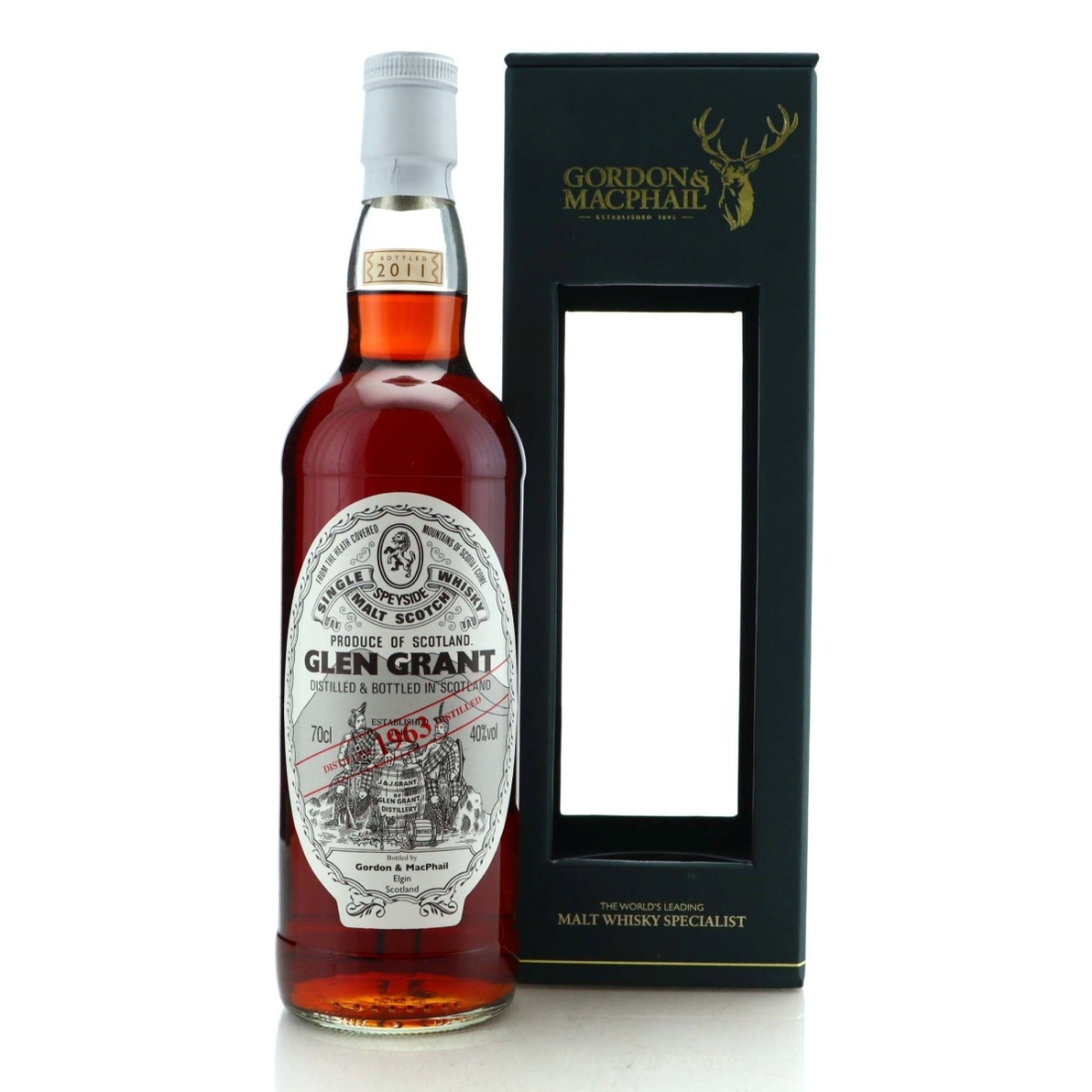 Glen Grant 1963 Gordon and MacPhail 2011