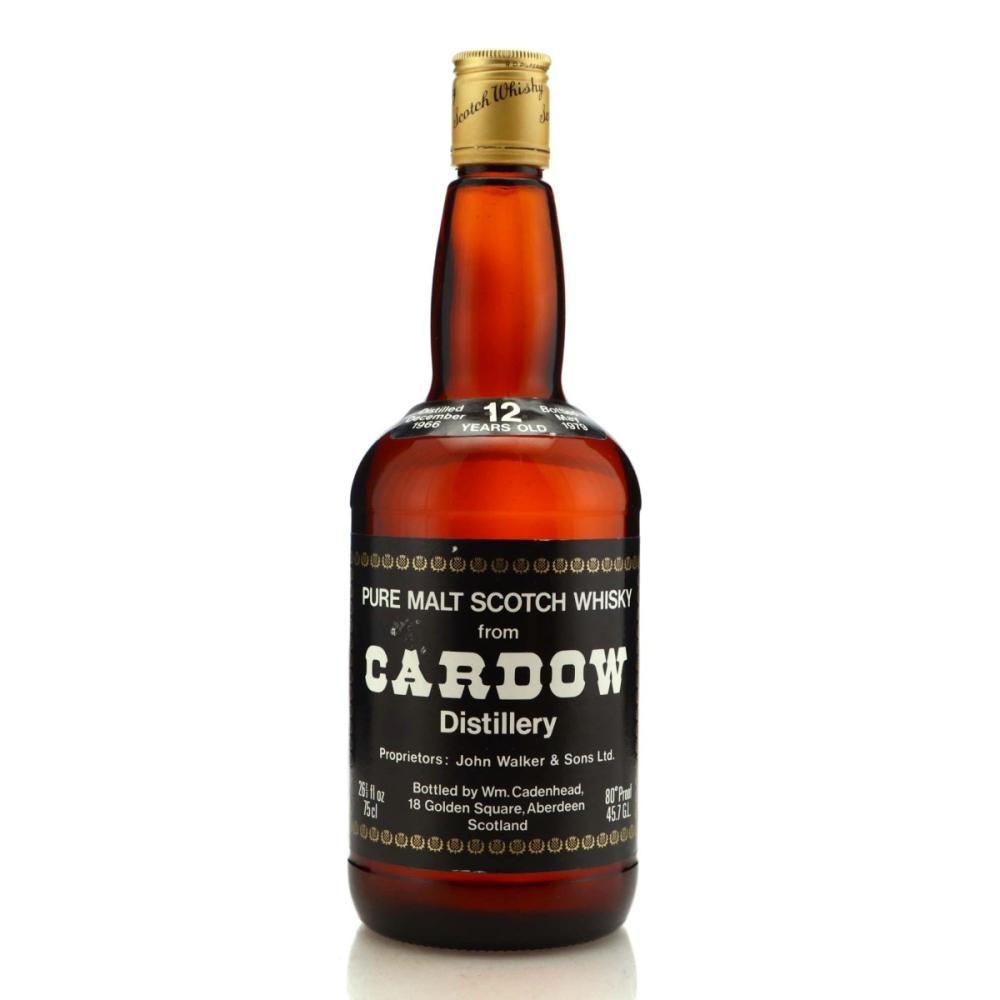 Cardhu 'Cardow' 1966 Cadenhead's 12 Year Old