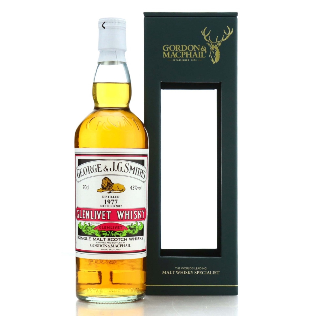 Glenlivet 1977 Gordon and MacPhail bottled 2012