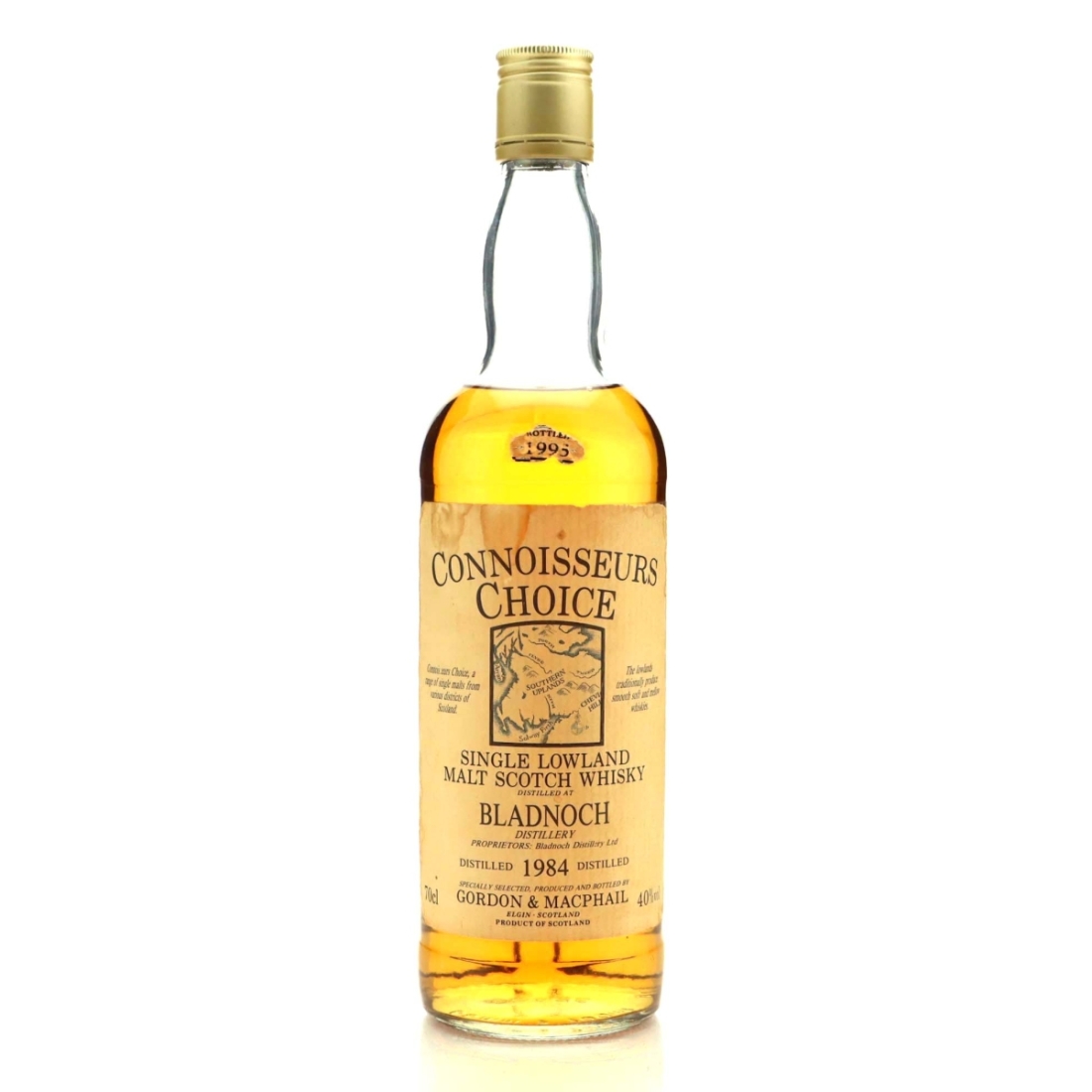 Bladnoch 1984 Gordon and MacPhail bottled 1995