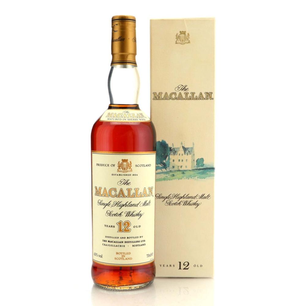 Macallan 12 Year Old 1990s / Euromerken Import