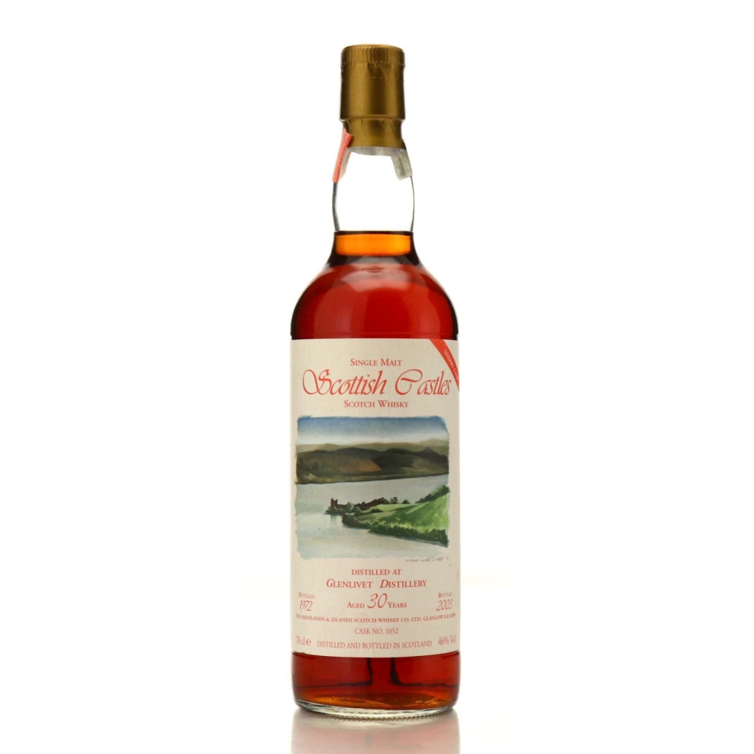 Glenlivet 1972 Jack Wiebers 30 Year Old Scottish Castle Collection