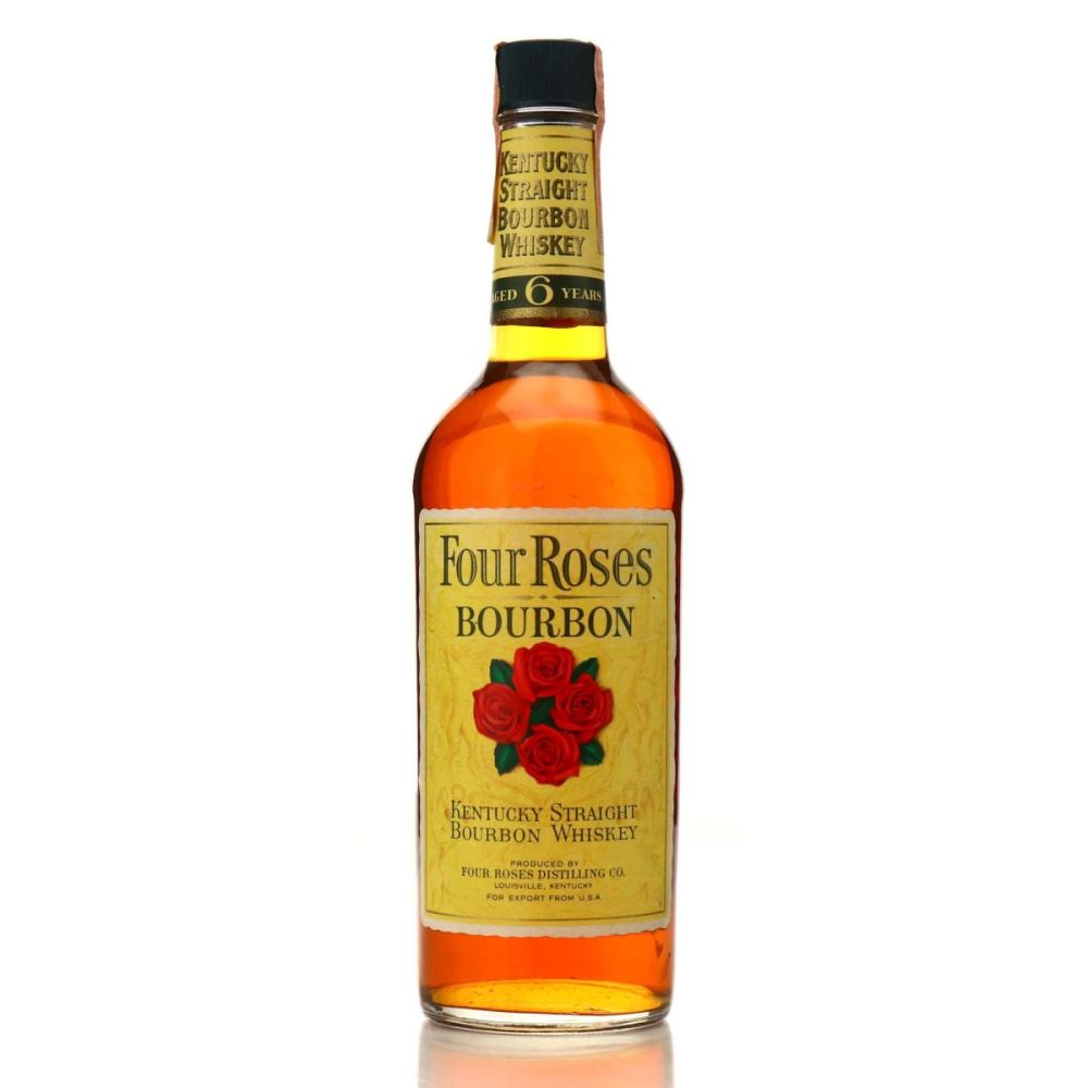 Four Roses 6 Year Old Kentucky Straight Bourbon circa 1960s / German Import