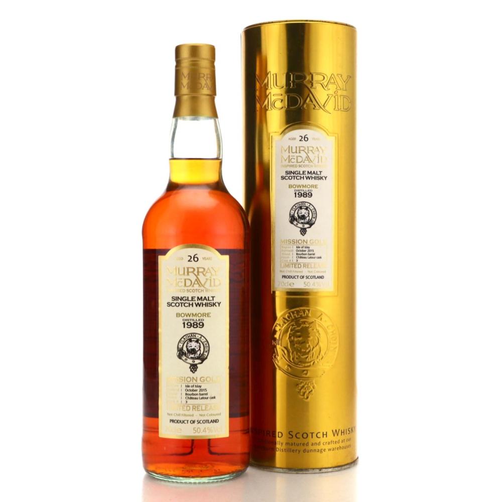 Bowmore 1989 Murray McDavid 26 Year Old