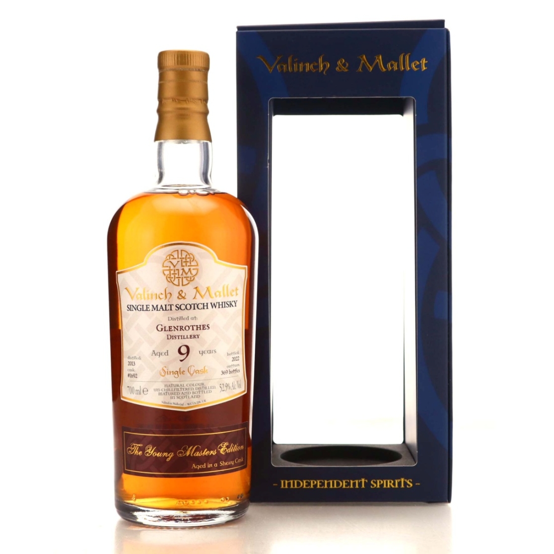 Glenrothes 2013 Valinch and Mallet 9 Year Old The Young Masters Edition