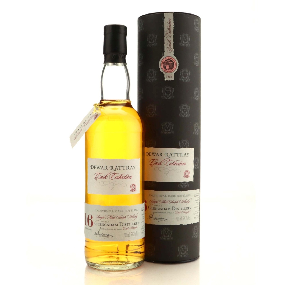 Glencadam 1990 Dewar Rattray 16 Year Old