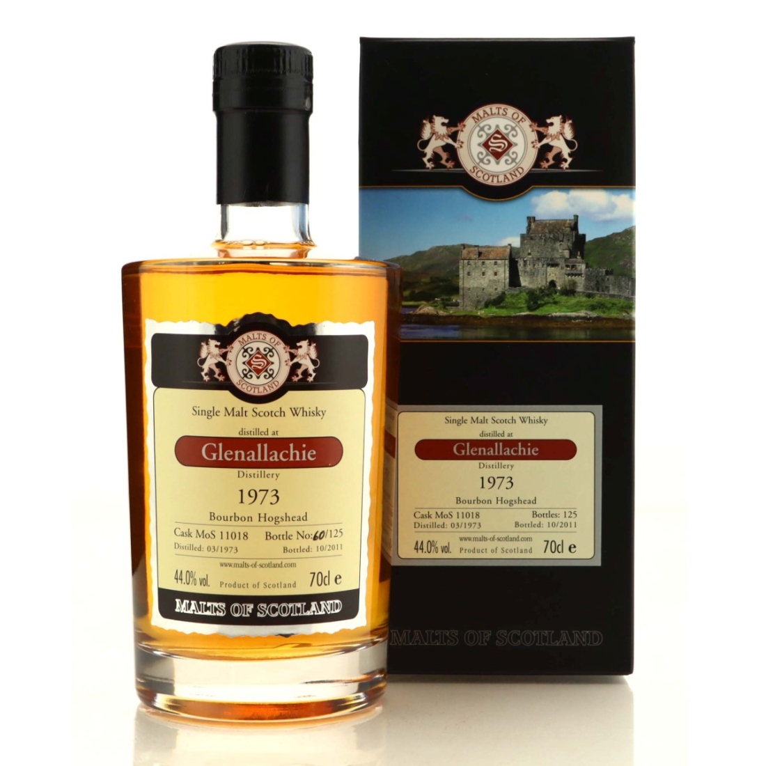 Glenallachie 1973 Malts Of Scotland 38 Year Old