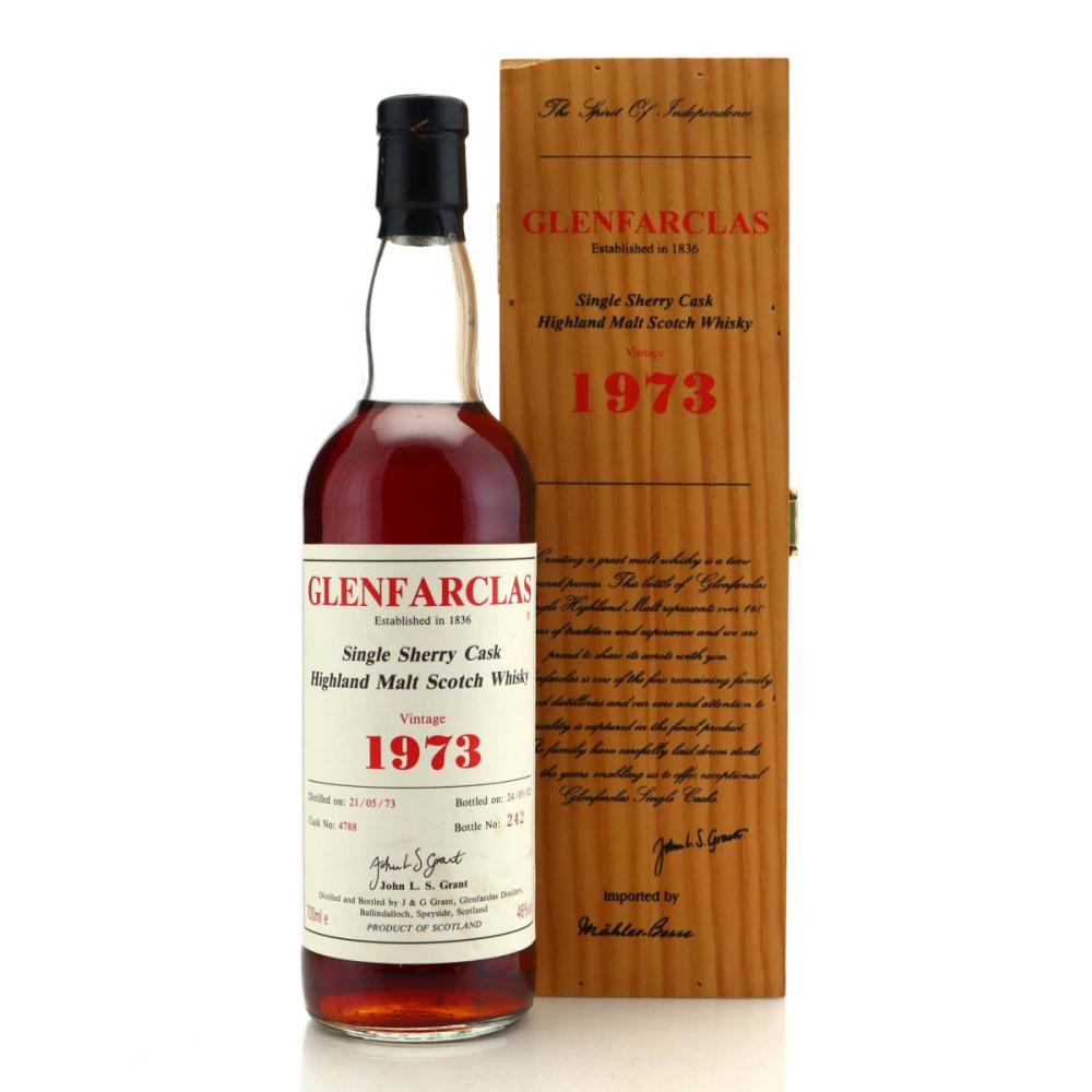 Glenfarclas 1973 Single Sherry Cask #4788 / Mähler-Besse Import