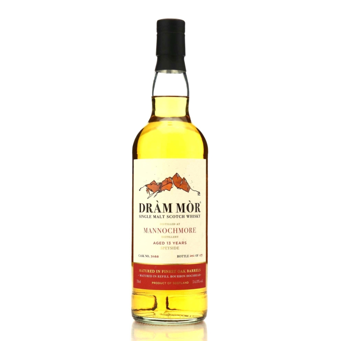 Mannochmore 13 Year Old Dram Mor #3088