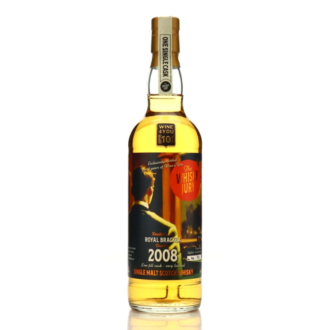 Royal Brackla 2008 The Whisky Jury #6784 / Wine 4 You
