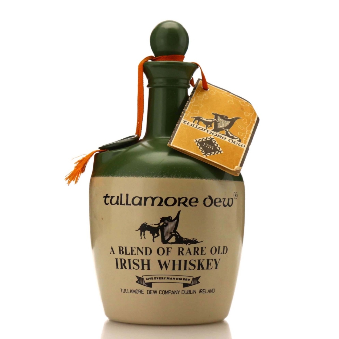 Tullamore Dew Decanter circa 1980s