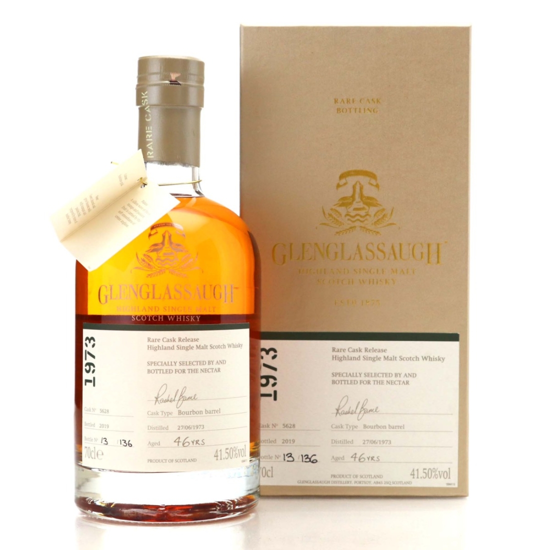 Glenglassaugh 1973 Rare Cask Release 46 Year Old