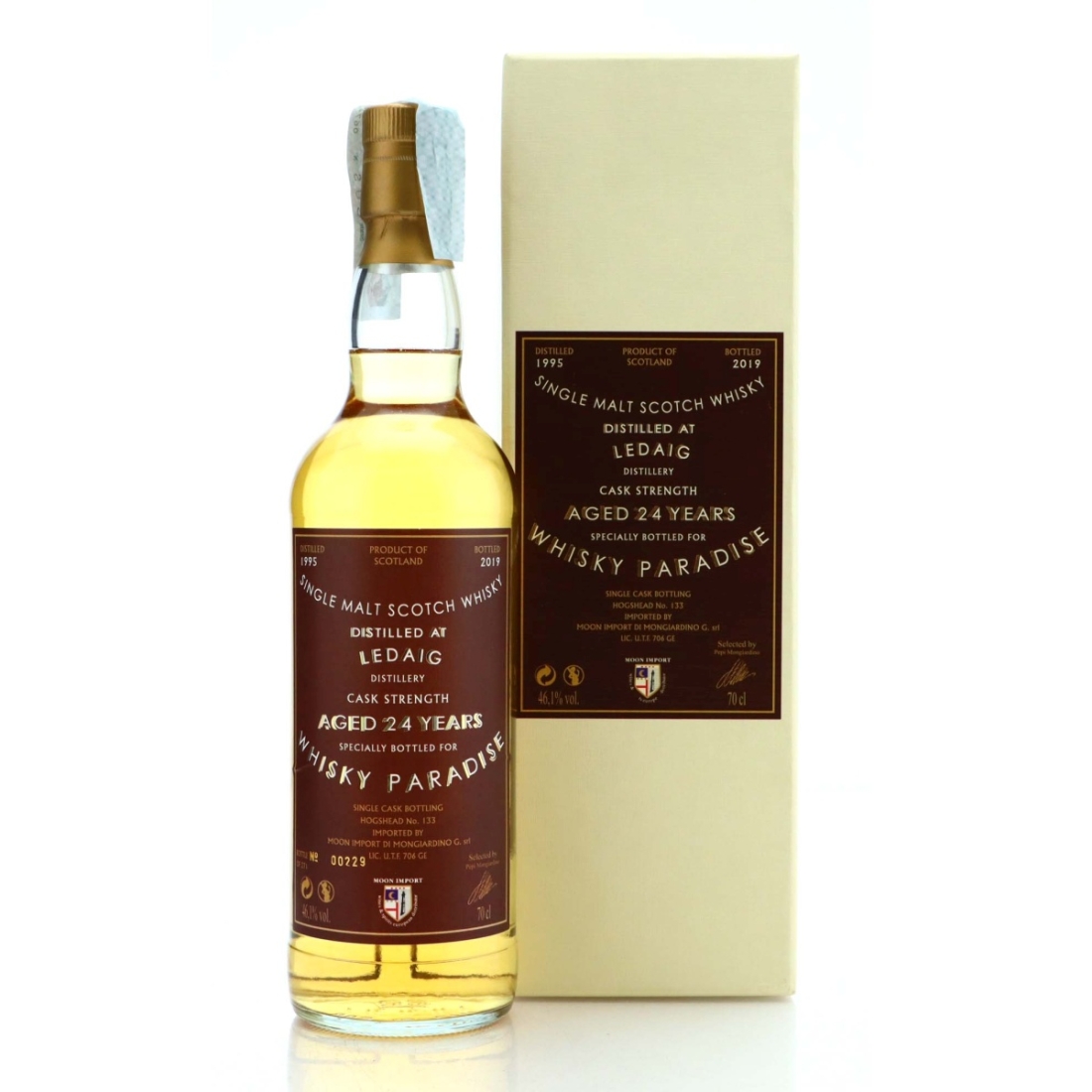 Ledaig 1995 Moon Import 24 Year Old / Whisky Paradise