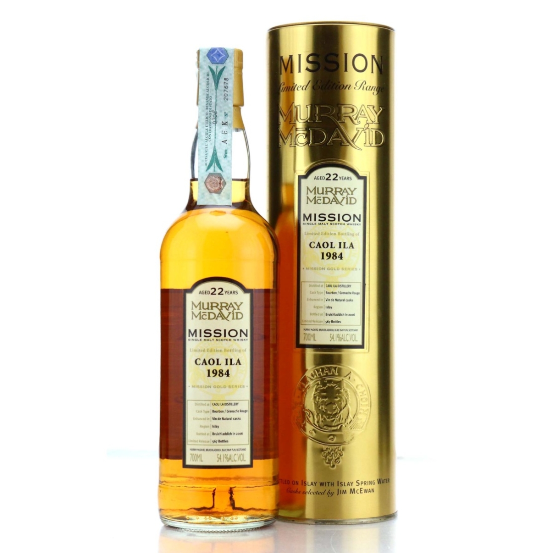 Caol Ila 1984 Murray McDavid 22 Year Old