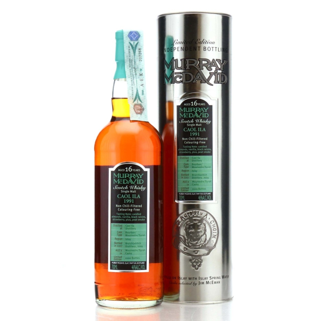 Caol Ila 1991 Murray McDavid 16 Year Old