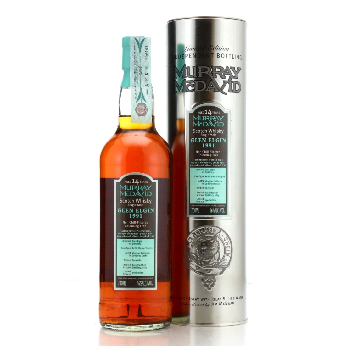 Glen Elgin 1991 Murray McDavid 14 Year Old
