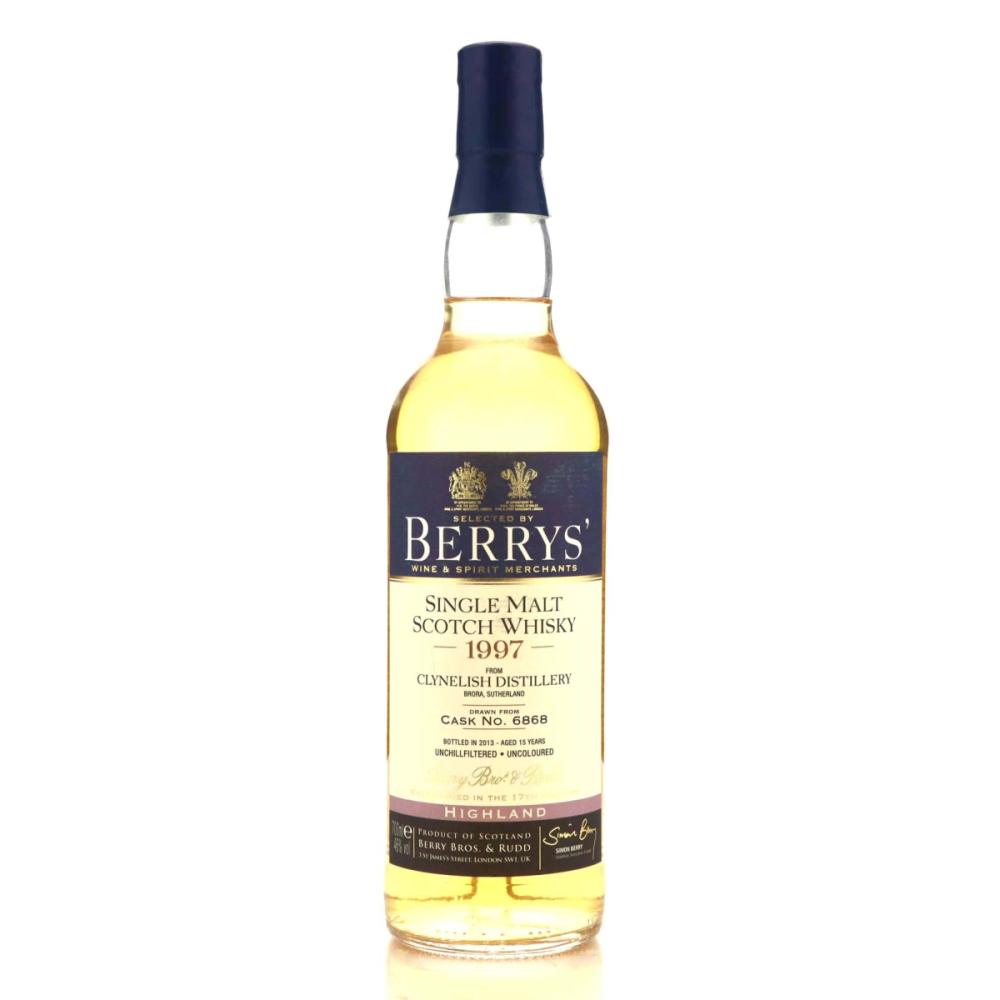 Clynelish 1997 Berry Brothers and Rudd 15 Year Old