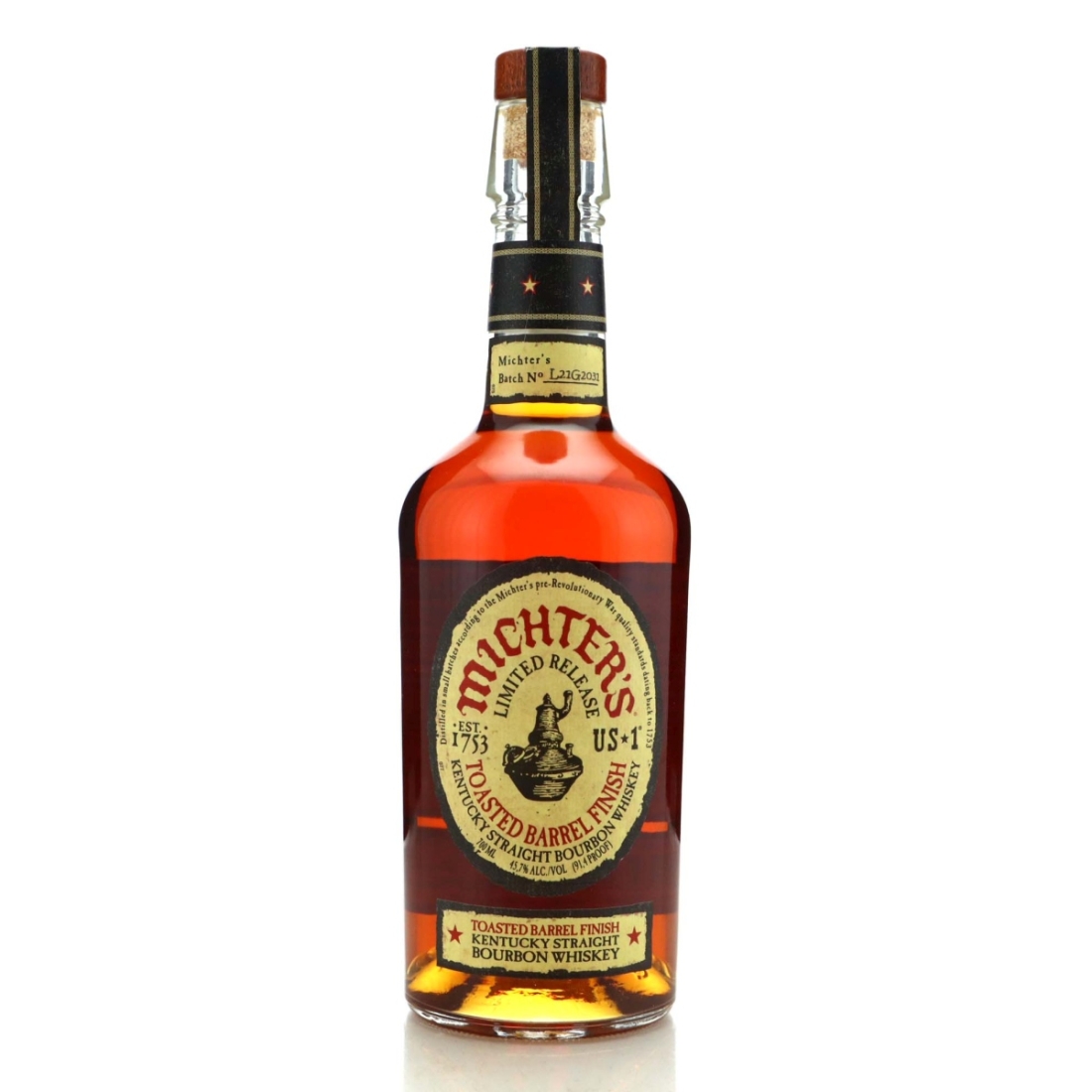 Michter's Toasted Barrel Finish Kentucky Straight Bourbon 2021G 70cl