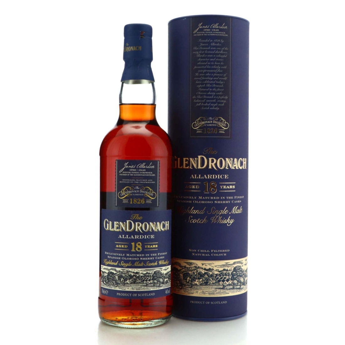 Glendronach 18 Year Old Allardice 2012 Release