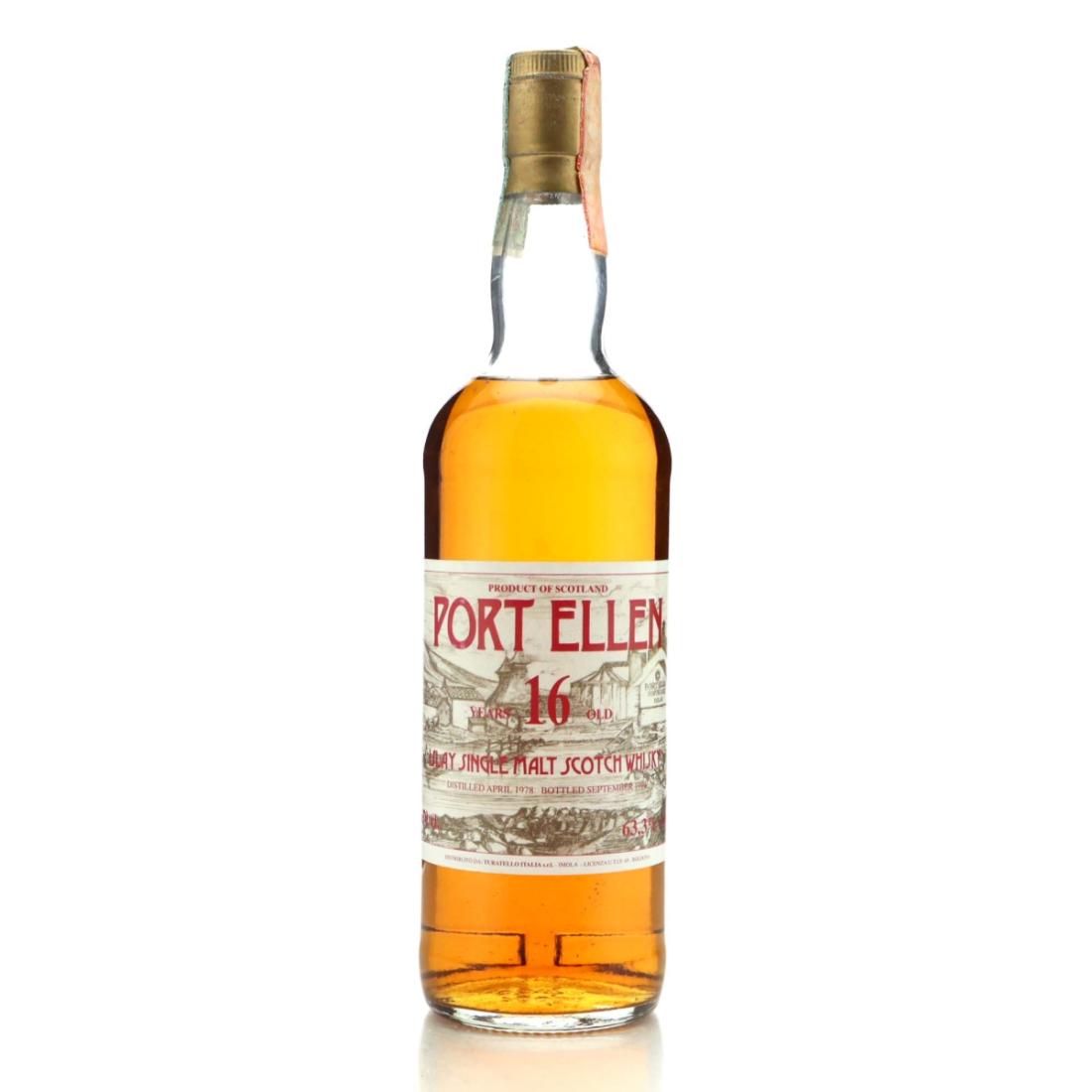 Port Ellen 1978 Turatello 16 Year Old Cask Strength / Nadi Fiori Collection - Signed