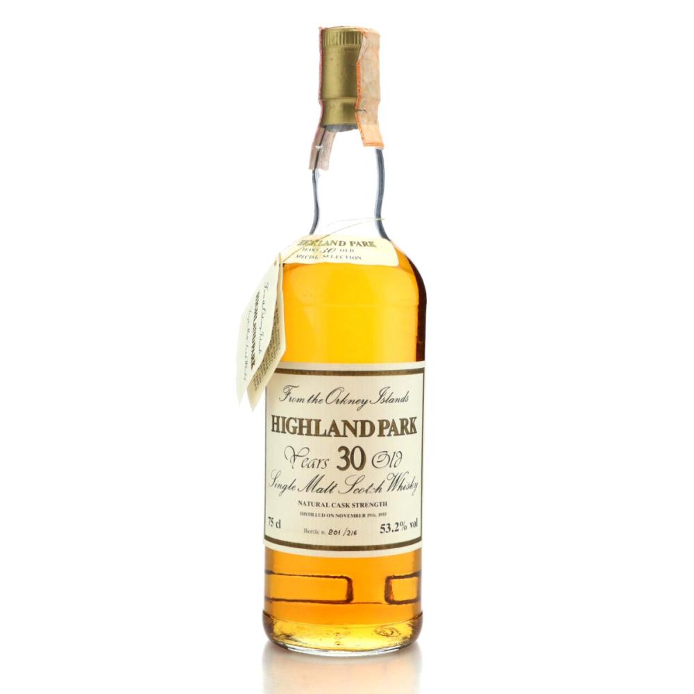 Highland Park 1955 Intertrade 30 Year Old Cask Strength / Nadi Fiori Collection - Signed