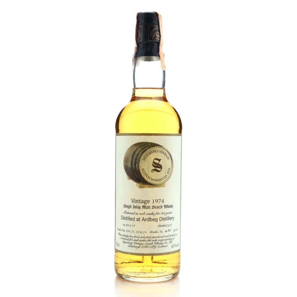 Ardbeg 1974 Signatory Vintage 23 Year Old