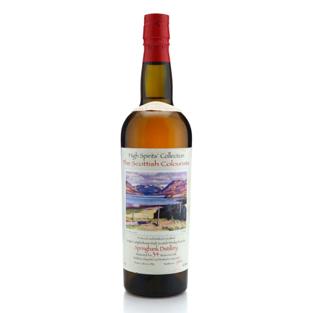Springbank 1967 High Spirits 34 Year Old 75cl / The Scottish Colourists