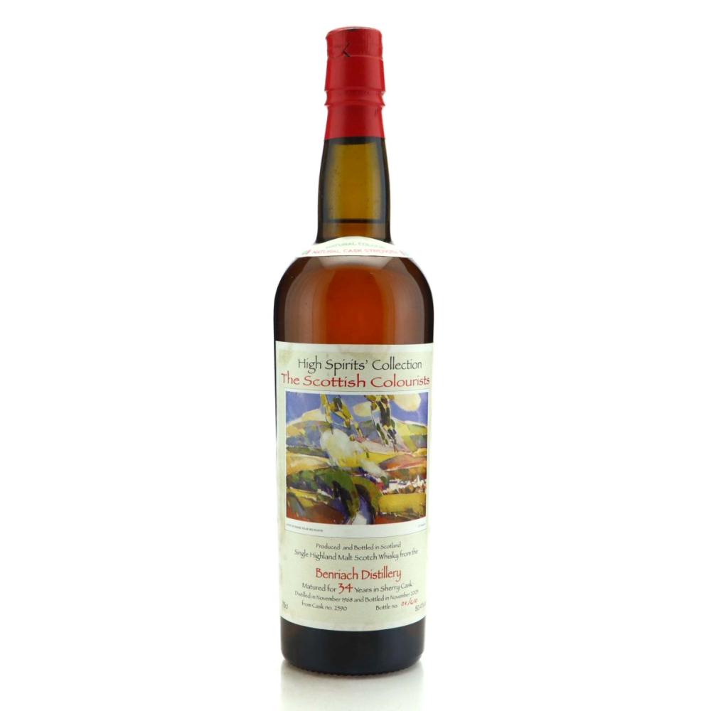 Benriach 1968 High Spirits 34 Year Old 75cl / The Scottish Colourists