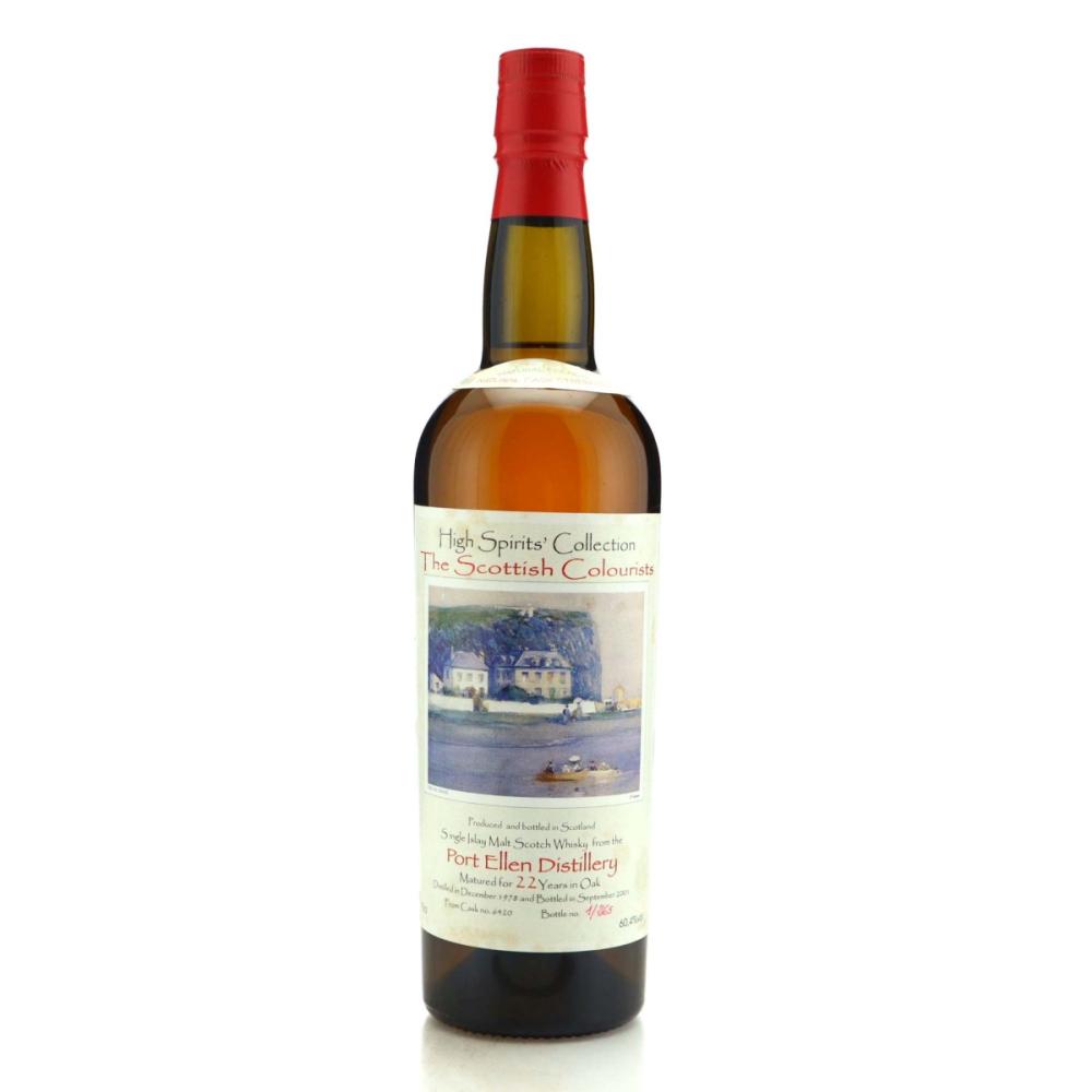 Port Ellen 1978 High Spirits 22 Year Old 75cl / The Scottish Colourists