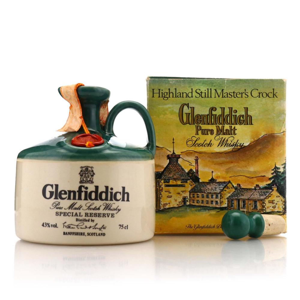 Glenfiddich Highland Still Master's Crock Decanter 1980s / Italian Import