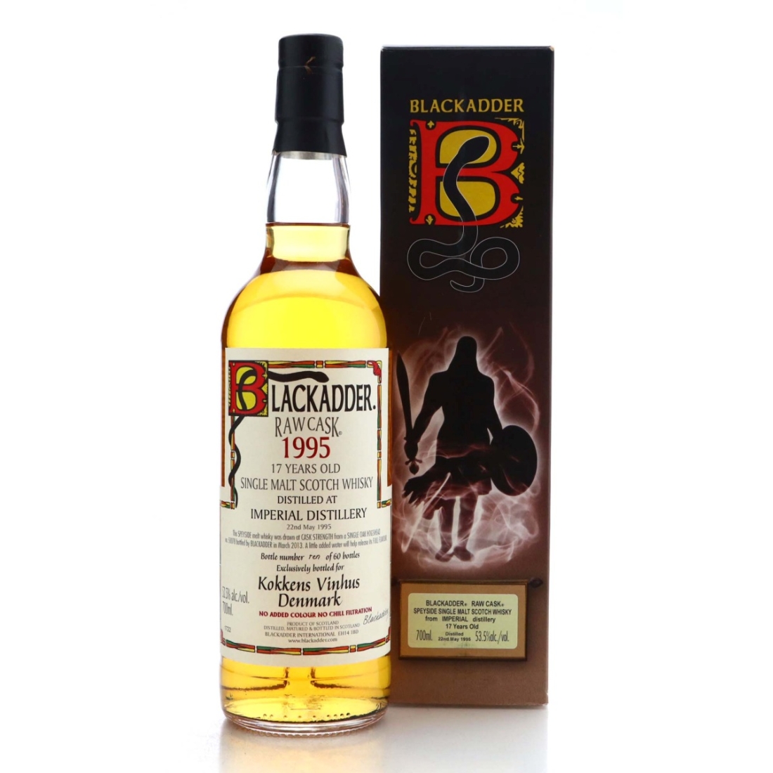 Imperial 1995 Blackadder 17 Year Old Raw Cask / Kokkens Vinhus Denmark