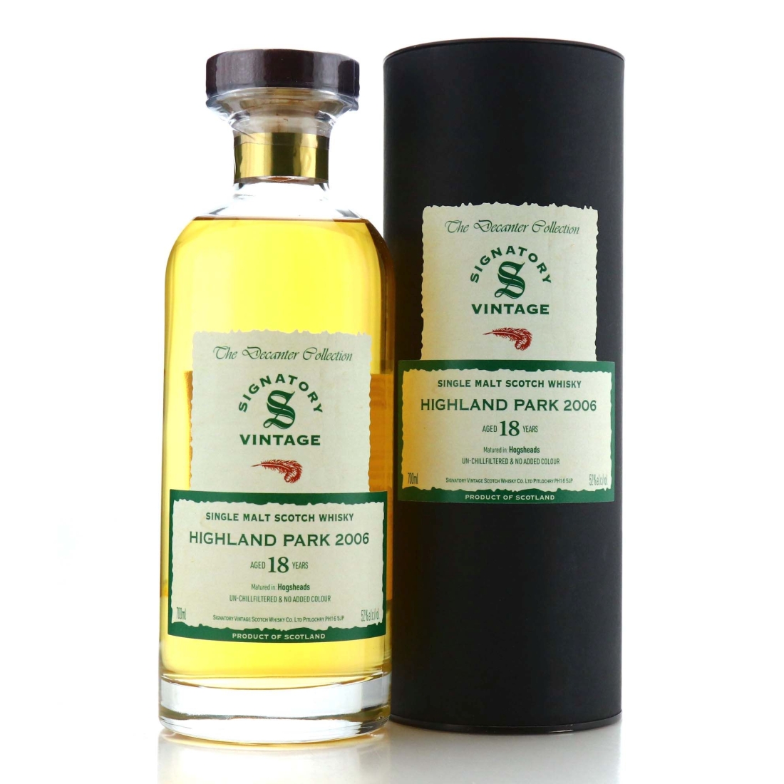Highland Park 2006 Signatory Vintage 18 Year Old / The Decanter Collection
