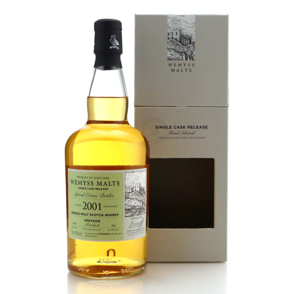 Mortlach 2001 Wemyss Malt / Spiced Creme Brulee