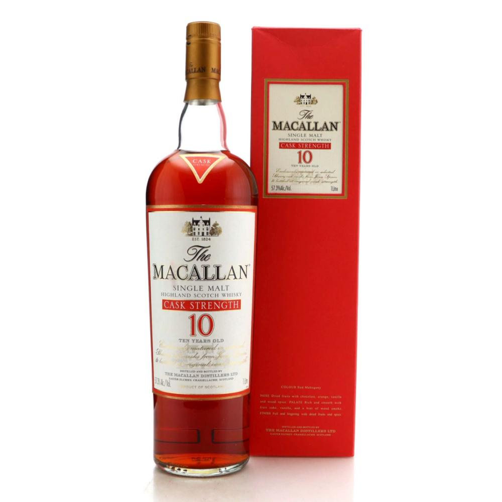 Macallan 10 Year Old Cask Strength 1 Litre mid-2000s / 57.3%