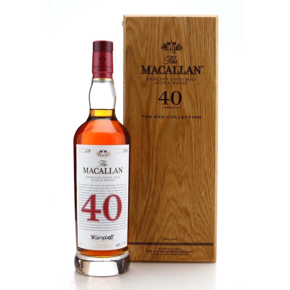 Image for Macallan 40 Year Old The Red Collection 2020 Release