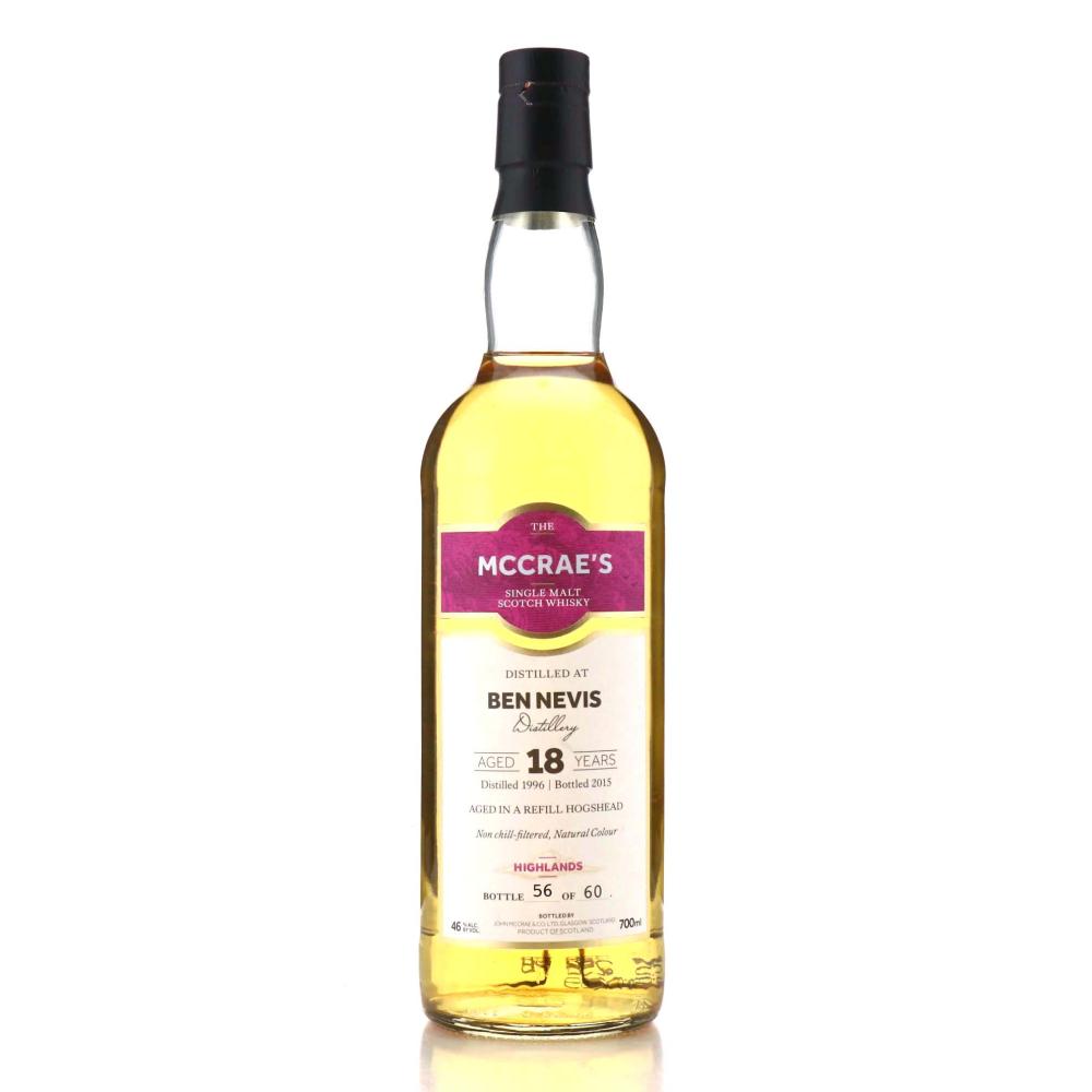 Ben Nevis 1996 McCrae's 18 Year Old