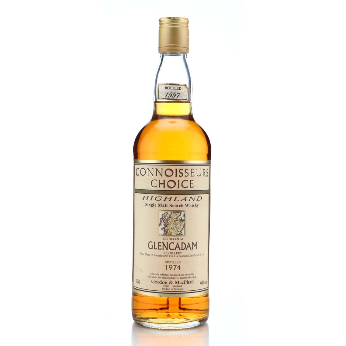 Glencadam 1974 Gordon and MacPhail bottled 1997